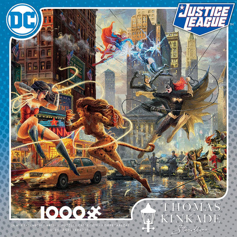 DC Comics: Women of DC by Thomas Kinkade 1000pc Puzzle