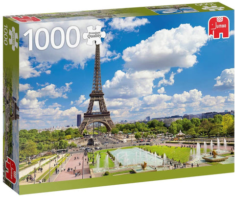 Eiffel Tower In Summer, Paris 1000pc Puzzle