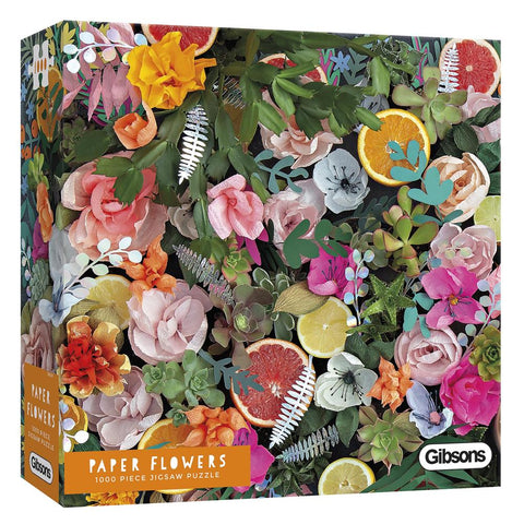 Paper Flowers 1000pc Puzzle