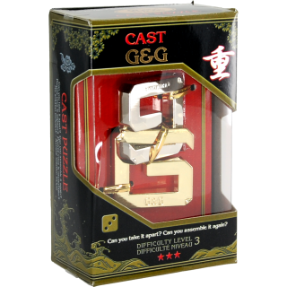 G&G Cast Metal Puzzle: Level 3