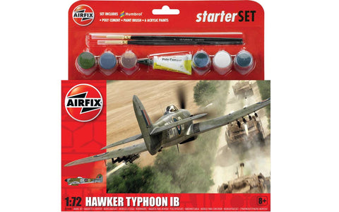 Airfix Gift Set: Hawker Typhoon Mk.Ib - 1:72 Plastic Model Kit