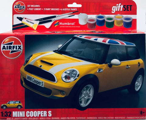 Airfix Gift Set: Mini Cooper S - 1:32 Plastic Model Kit