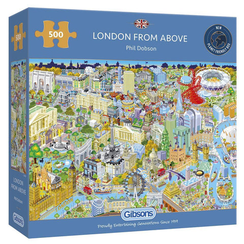 London from Above 500pc Puzzle