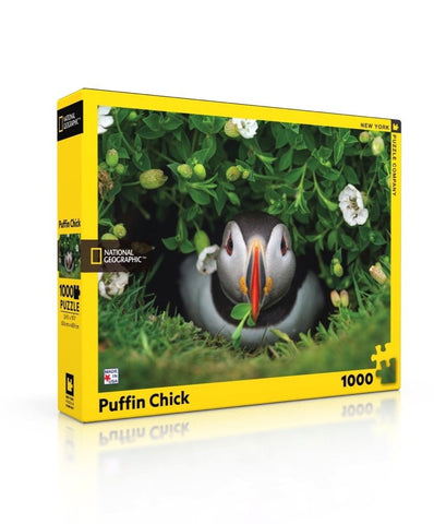National Geographic: Puffin Chick 1000pc Puzzle