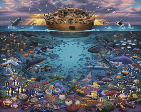 Noah's Ark Under the Sea 500pc Puzzle