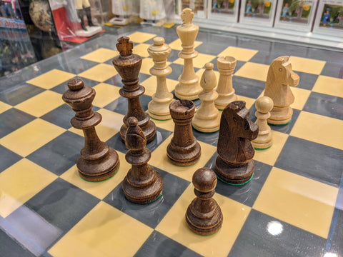 Weighted Staunton Chess Pieces - No. 6 (4")