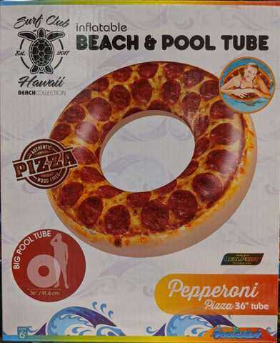 Inflatable Beach & Pool Tube - Pepperoni