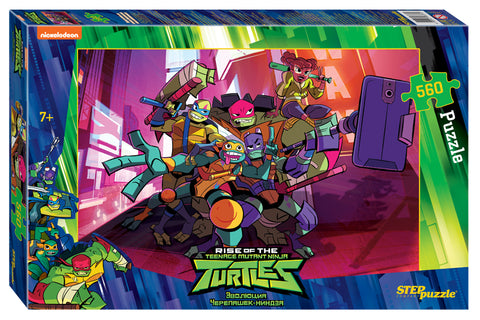 Rise of the Teenage Mutant Ninja Turtles 560pc Puzzle