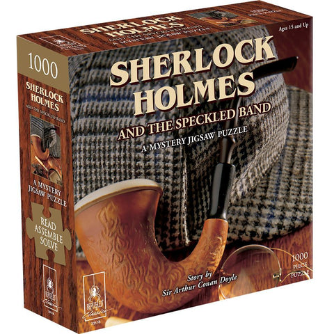 Sherlock Holmes and the Speckled Band 1000pc Mystery Puzzle