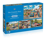 The Country Bus 4x500pc Puzzle