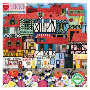 Whimsical Village 1000pc Puzzle