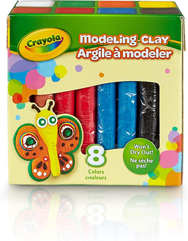 Crayola Modeling Clay - 8 Bold Colours