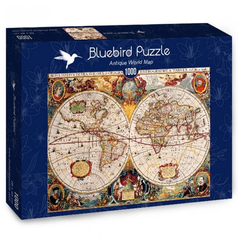 Antique World Map 1000pc Puzzle