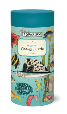 Vintage Puzzle: Aquarium 1000pc Puzzle