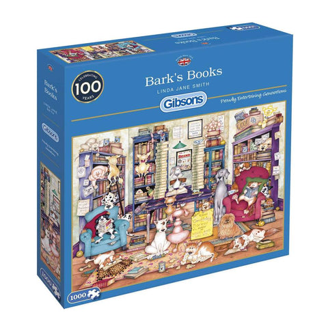 Bark's Books 1000pc Puzzle