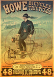 Howe Vintage Bicycles Poster 1000pc Puzzle