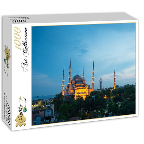 Blue Mosque, Turkey 1000pc Puzzle