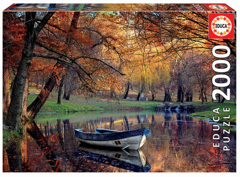 Boat on the Lake 2000pc Puzzle