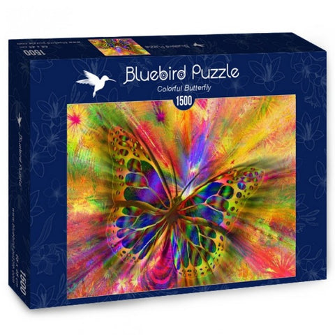 Colorful Butterfly 1500pc Puzzle