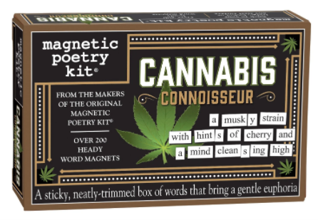 Magnetic Poetry Kit: Cannabis Connoisseur