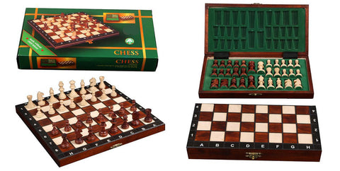 Touristic Wooden Chess - Coloured Variants