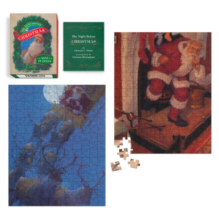 The Night Before Christmas Mini Puzzles Kit