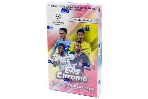 2021-2022 Topps Chrome UEFA Champions League Soccer - Hobby