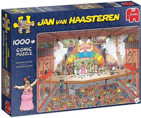 Eurosong Contest by Jan van Haasteren 1000pc Puzzle