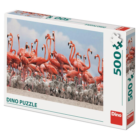 Flamingoes 500pc Puzzle