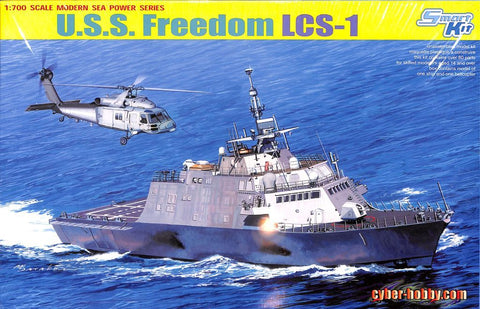 Dragon Modern Sea Power Series: U.S.S. Freedom LCS-1 - 1:700 Smart Kit