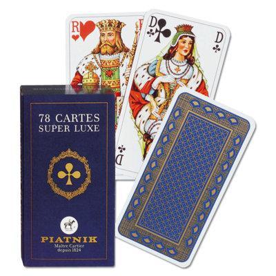 Tarot  Cards: 78 Cartes Super Luxe - French