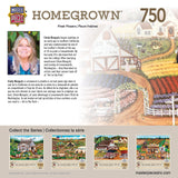 Homegrown: Fresh Flowers by Cindy Mangutz 750pc Puzzle