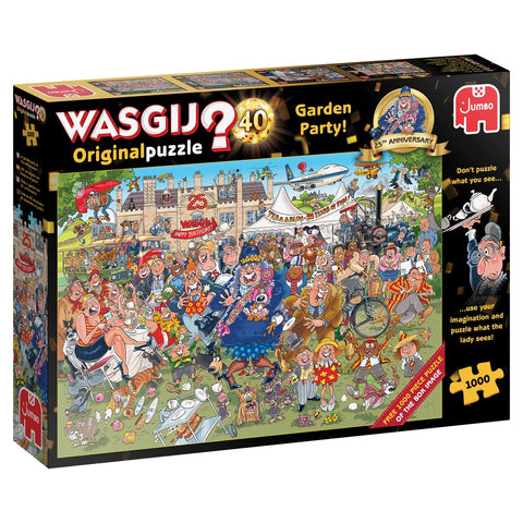 Wasgij Original #40 Garden Party! 2x1000pc Puzzle