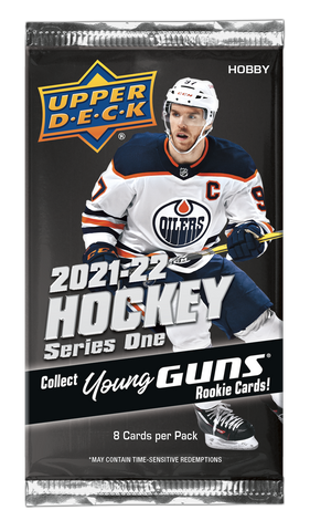 2021-22 Upper Deck Series 1 Hockey Hobby Pack