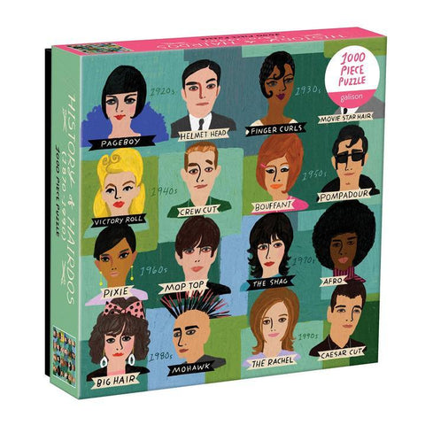 History of Hairdos 1000pc Puzzle