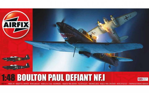 Airfix: Boulton Paul Defiant NF.1 - 1:48 Plastic Model Kit
