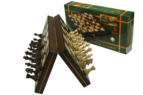 Magnetic Touristic Wooden Chess - Coloured Variants