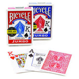 Jumbo Print Poker Size Playing Cards