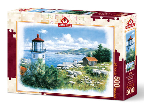 Seafront Lighthouse 500pc Puzzle