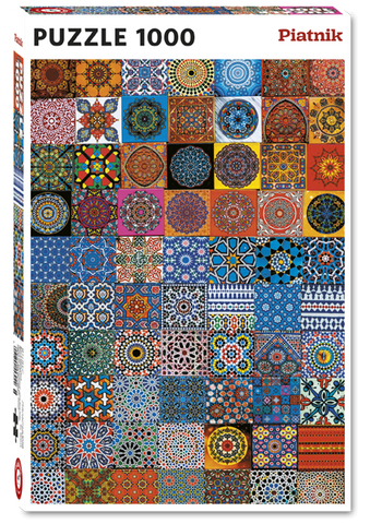 Colorful Fridge Magnets 1000pc Puzzle