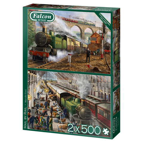 Mail by Rail 2x500pc Puzzle
