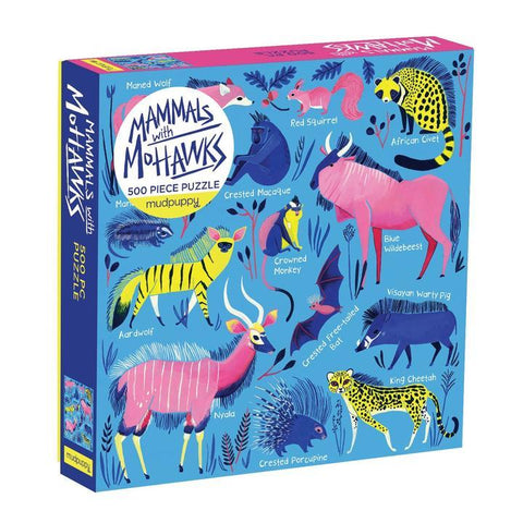 Mammals with Mohawks 500pc Puzzle