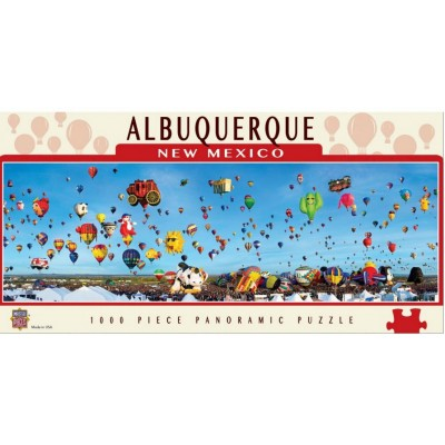Albuquerque, New Mexico 1000pc Panoramic Puzzle