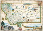 Xplorer Maps: Montana 1000pc Puzzle