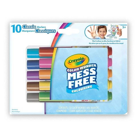 10 Color Wonder Mess Free Coloring Mini Markers