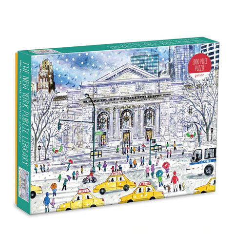 New York Public Library by Michael Storrings 1000pc Jigsaw Puzzle