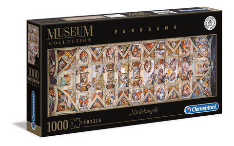 The Sistine Chapel Ceiling 1000pc Panoramic Puzzle