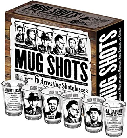 Mug Shots Shot Glass Set