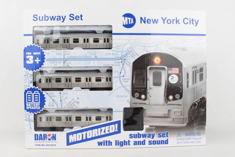 MTA 3 Piece Train Set with Track