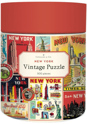 Vintage Puzzle: New York 500pc Puzzle